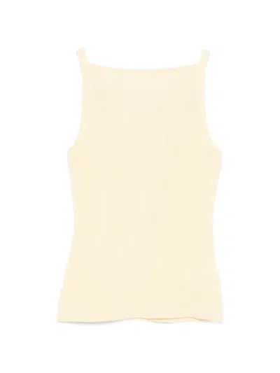 Soft Goat Cable-knit Top In Pink