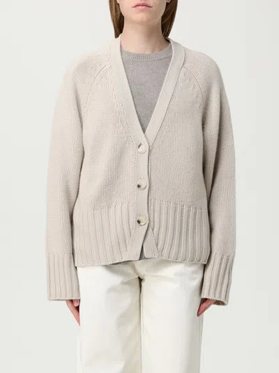 SOFT GOAT CARDIGAN SOFT GOAT WOMAN COLOR GREY,H25832020