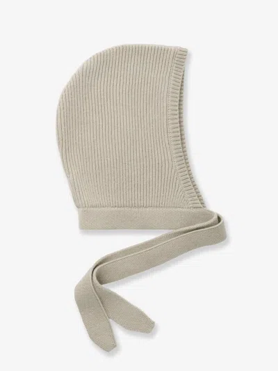 Soft Goat Cashmere Bonet In Beige