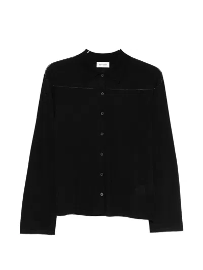 Soft Goat Cashmere Cardigan In Black