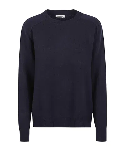 Soft Goat Cashmere Jumper In Blue