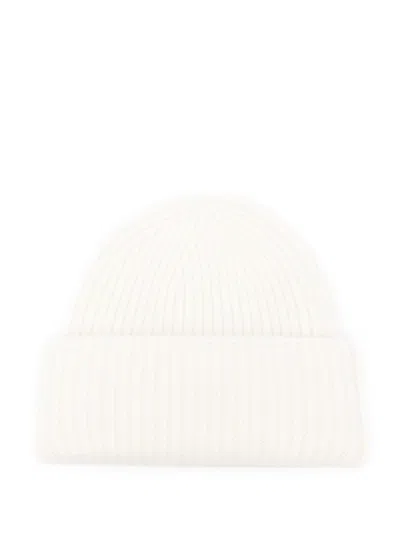 Soft Goat Cashmere Ribbed Beanie