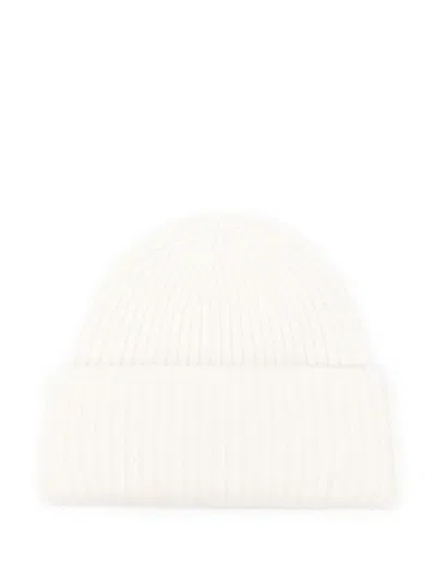 Soft Goat Cashmere Ribbed Beanie