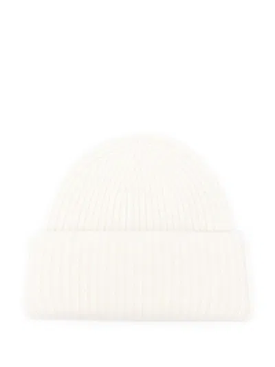 Soft Goat Cashmere Ribbed Beanie