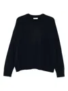 Soft Goat Cashmere Sweater In Black
