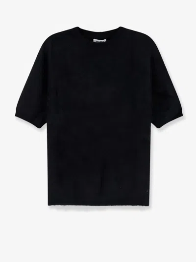 Soft Goat Cashmere Sweater In Black