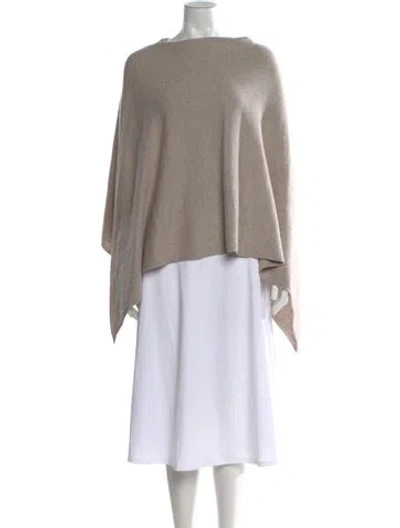 Pre-owned Soft Goat Cashmere Sweater In Neutral