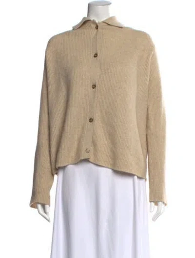 Pre-owned Soft Goat Cashmere Sweater In Neutrals