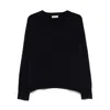 Soft Goat Cashmere Boyfriend Crewneck Jumper