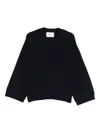 Soft Goat Chunky Cashmere Crew-neck Sweater In Multi