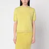 Soft Goat Lime-coloured Brushed Cashmere Sweater