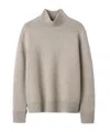 Soft Goat Long-sleeved Sweater In Neutral