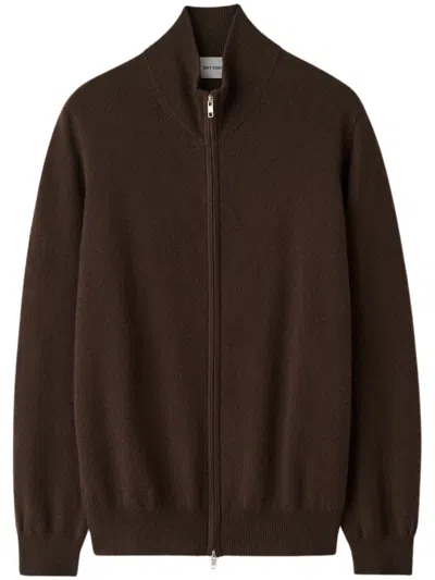 Soft Goat Men's 100% Cashmere Crewneck Sweater In Brown