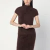 Soft Goat Mocha-coloured Brushed Cashmere Sweater