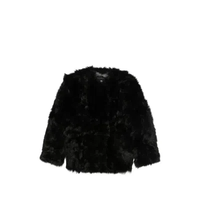 SOFT GOAT SHEARLING COAT