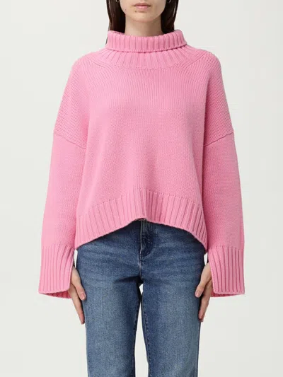 SOFT GOAT SWEATER SOFT GOAT WOMAN COLOR PINK,H25844010
