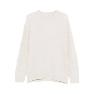 Soft Goat Sweaters Neutral In White