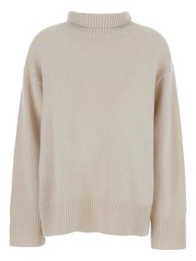 Soft Goat Sweaters In Neutral