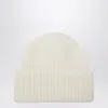 Soft Goat Cashmere Ribbed Beanie