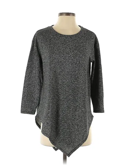Pre-owned Soft Joie 3/4 Sleeve T-shirt In Gray