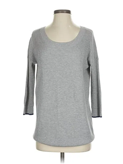 Pre-owned Soft Joie 3/4 Sleeve T-shirt In Gray