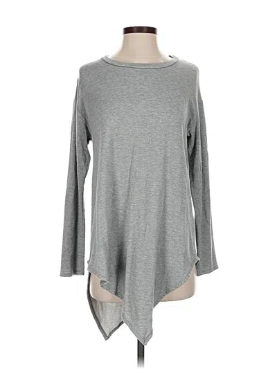 Pre-owned Soft Joie 3/4 Sleeve T-shirt In Gray