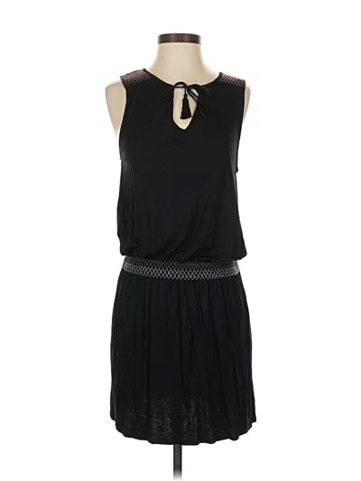 Pre-owned Soft Joie Casual Dress In Black
