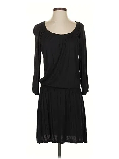 Pre-owned Soft Joie Casual Dress In Black