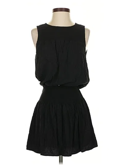 Pre-owned Soft Joie Casual Dress In Black
