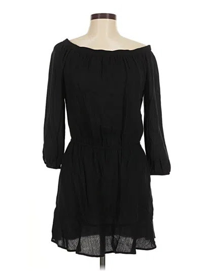 Pre-owned Soft Joie Casual Dress In Black