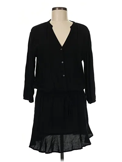 Pre-owned Soft Joie Casual Dress In Black
