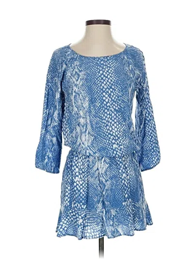 Pre-owned Soft Joie Casual Dress In Blue