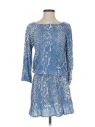 Pre-owned Soft Joie Casual Dress In Blue