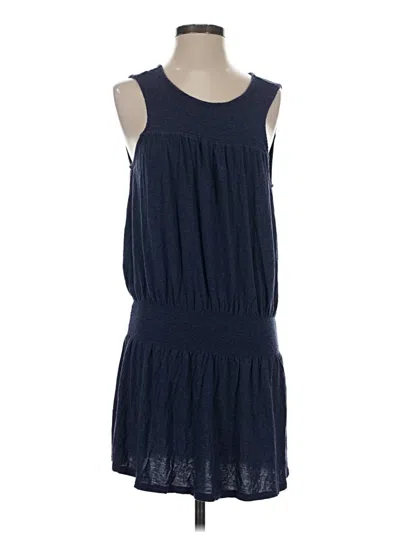 Pre-owned Soft Joie Casual Dress In Blue