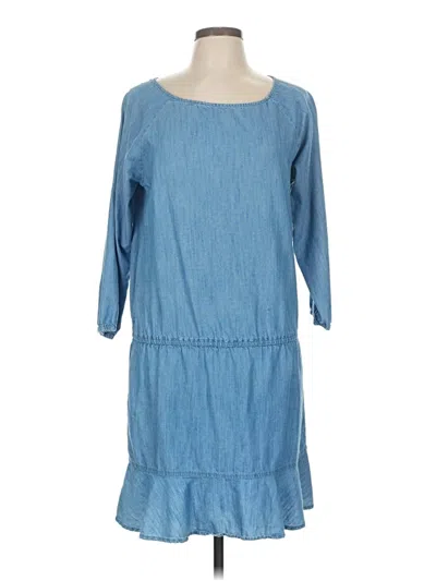 Pre-owned Soft Joie Casual Dress In Blue