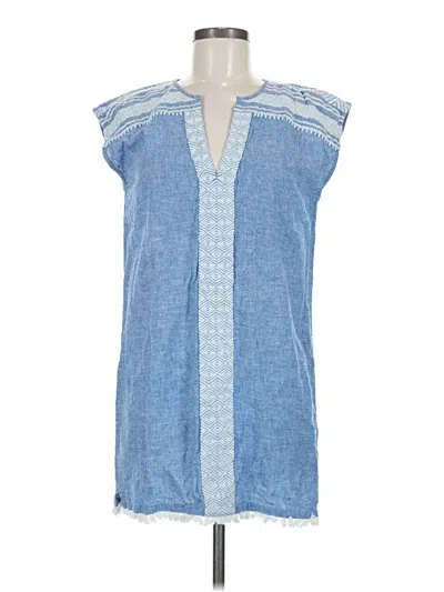 Pre-owned Soft Joie Casual Dress In Blue