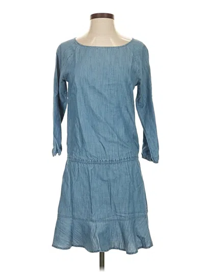 Pre-owned Soft Joie Casual Dress In Blue