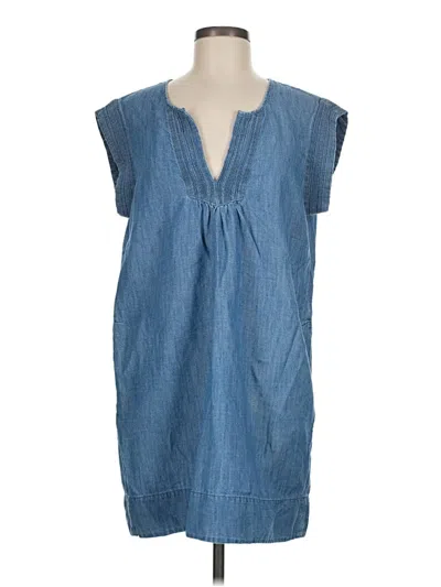 Pre-owned Soft Joie Casual Dress In Blue
