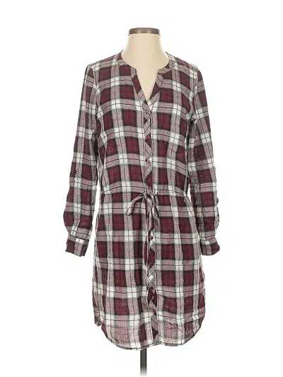 Pre-owned Soft Joie Casual Dress In Burgundy