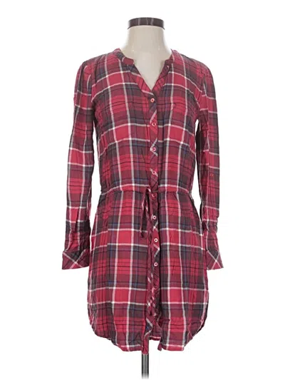 Pre-owned Soft Joie Casual Dress In Burgundy