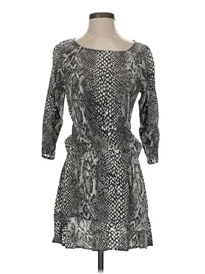 Pre-owned Soft Joie Cocktail Dress In Gray