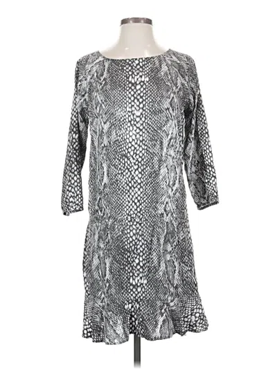 Pre-owned Soft Joie Cocktail Dress In Silver