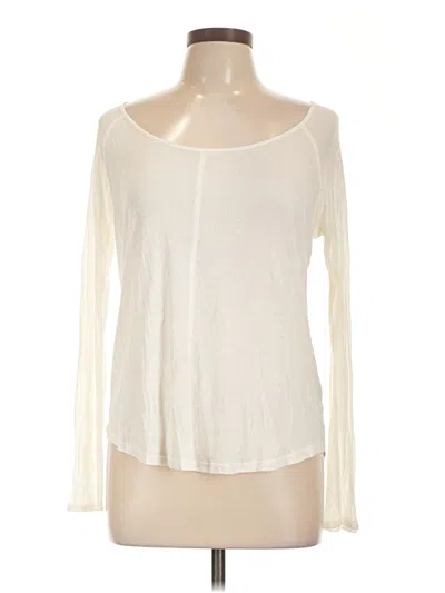 Pre-owned Soft Joie Long Sleeve T-shirt In Ivory