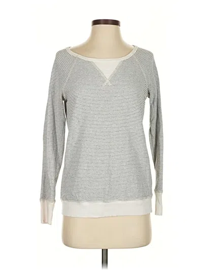 Pre-owned Soft Joie Pullover Sweater In Silver