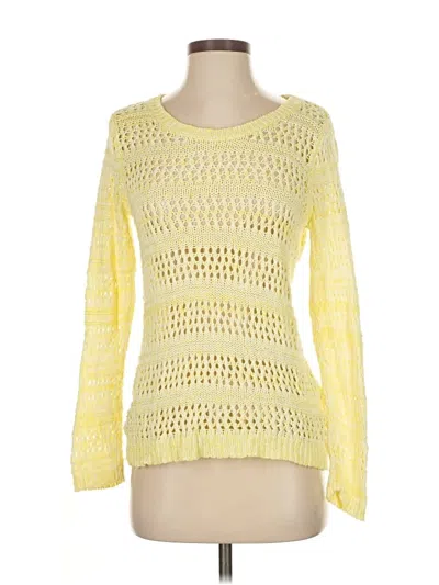 Pre-owned Soft Joie Pullover Sweater In Yellow