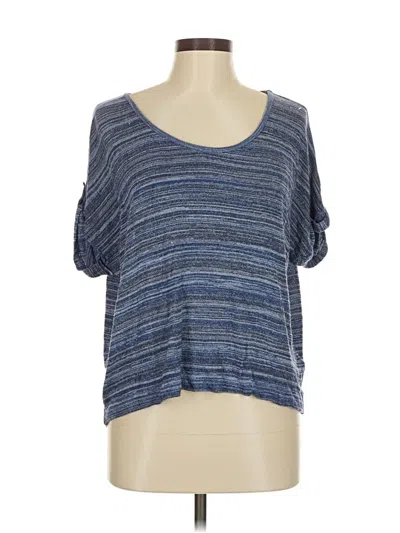 Pre-owned Soft Joie Short Sleeve T-shirt In Blue