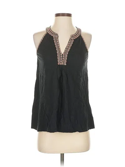 Pre-owned Soft Joie Sleeveless Blouse In Black