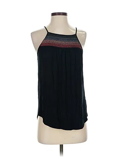 Pre-owned Soft Joie Sleeveless Blouse In Black