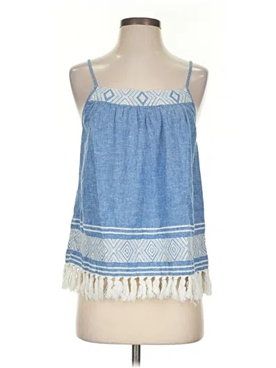 Pre-owned Soft Joie Sleeveless Blouse In Blue