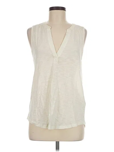Pre-owned Soft Joie Sleeveless Blouse In Ivory